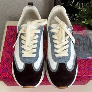 Tory Burch Suede Sneakers